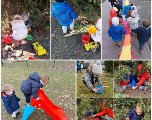 Žirafice - boravak na zraku, igre u parku, poticanje na suradnju i razvoj cjelokupne motorike