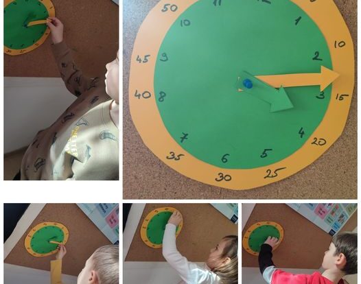 Ribice - Learning to tell the time; telling the time is an important skill in everyday life.